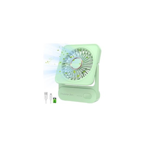 Stolný ventilátor, USB ventilátor s 12 hodinovou výdržou batérie, mini tichý ventilátor s 3