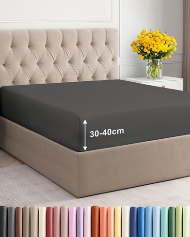 Prestieradlo s elastickým prvkom 100x200 - Prestieradlo s elastickým prvkom z mikrovlákna 40 cm (16