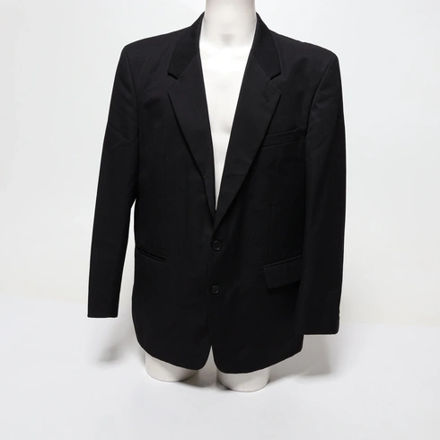 Pánské sako černá vel. 54 EUR