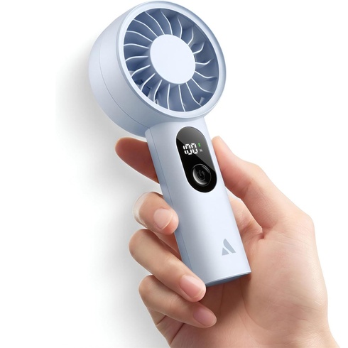 Ručný ventilátor Aecooly PE01 modrý