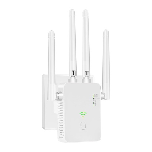 Wifi zesilovač Bfhdbdt 300 Mbit/s, bílý