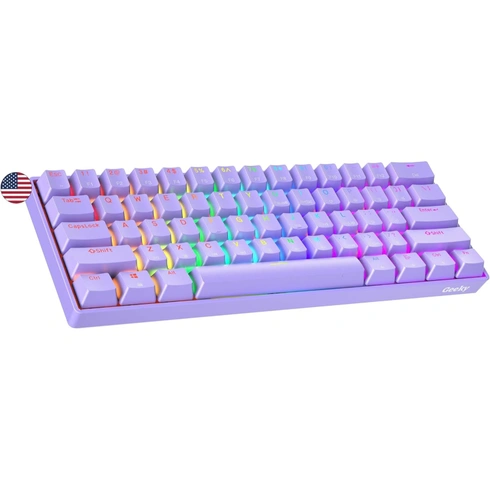 Klávesnica Geeky GK61 60% US Layout