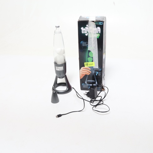 BUKI SP010 - Magma lampa 35 cm s LED diódami 7 farieb a automatickou zmenou farieb - bezpečná kovová