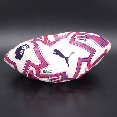 PUMA Unisex Orbita Cup Premier League Brilliance Football 5 Puma biela-viacfarebná
