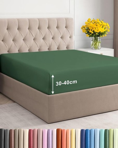 Prestieradlo s elastickým prvkom 120x190 - Prestieradlo s elastickým prvkom z mikrovlákna 40 cm (16