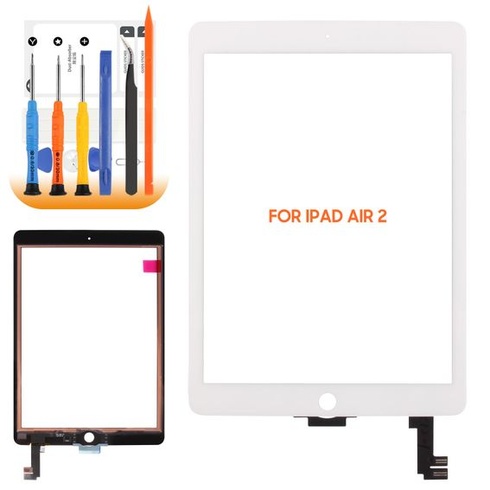 Dotyková obrazovka AGCUT pro iPad Air 2 Dotyková obrazovka pro iPad Air 2. generace A1566 A1567 9,7