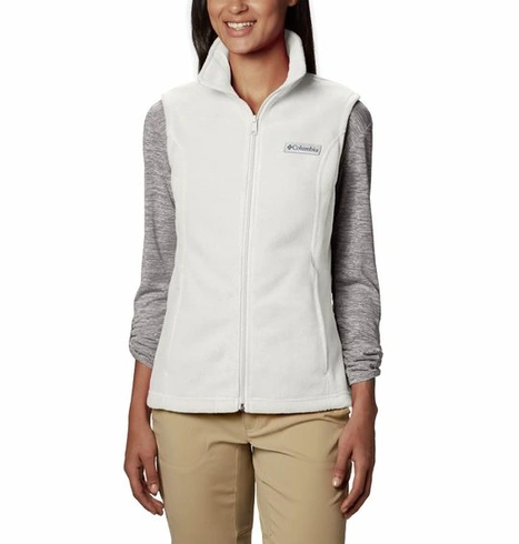 Fleecová vesta Columbia Benton Spring biela S