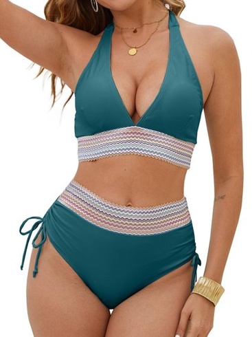 Yutdeng Dámsky set bikín, sexi trojuholníkové bikiny, dámsky set, push-up bikiny pre ženy,