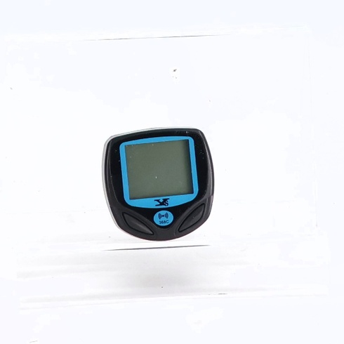 DINOKA LCD digitálny cyklocomputer, bezdrôtový a vodotesný, biely, 22 funkcií, automatická pamäť,