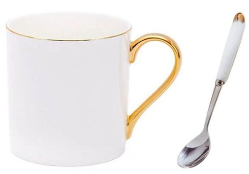 Porcelánový čajový hrnček YBK Tech Bone, 340 ml, šálka na kávu do domácnosti, kuchyne, kancelárie,