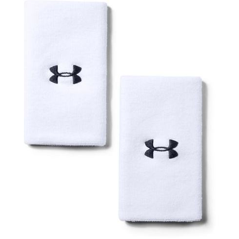 Potítko Under Armour UA 6 Performance, odolné proti potu, pánske, univerzálna veľkosť, biele