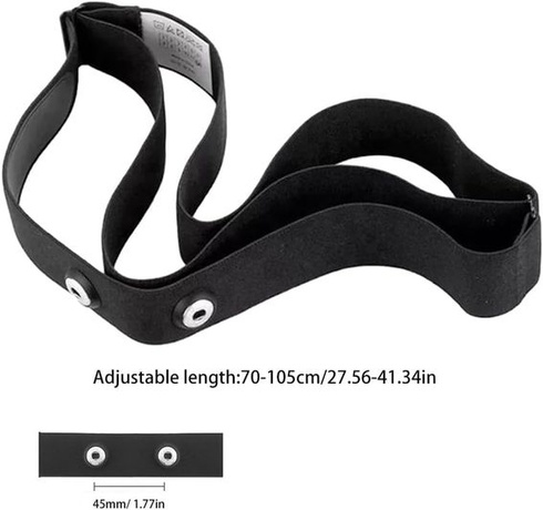 Hrudný pás Polar Pro, pás s monitorom tepovej frekvencie, kardio pás nastaviteľný pre senzor tepovej