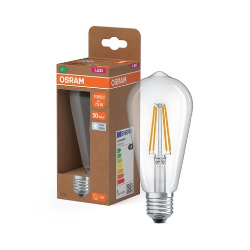 Osram LED Classic Edison 75 Filament Energetická trieda A
