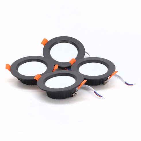 BAGZY LED stropné bodové svetlá zapustené do sadrokartónu 220V 7W IP44 ultratenká 6000K studená