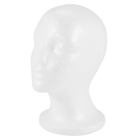 Ženská pěnová figurína, hlava, model, klobouk, paruka, stojan na displej