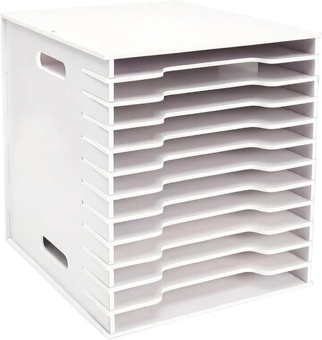 Organizér Outsovel na papiere, biely