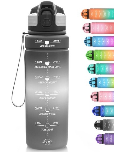 Športová fľaša na vodu 500ml, 700ml, 1l, 1,5l detská fľaša na vodu, nepriepustná, bez BPA,