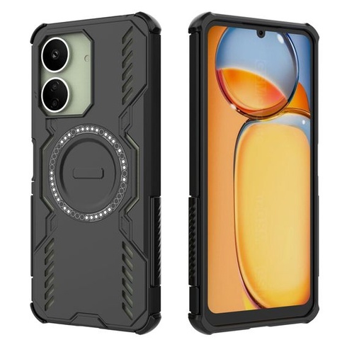 Magnetický kryt pre Xiaomi Redmi 13C (4G/5G)/Poco C65, kompatibilný s MagSafe, nárazuvzdorné pevné