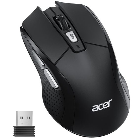 Bezdrôtová myš Acer 4000 DPI, 2,4 GHz bezdrôtová myš s 5 nastaviteľnými DPI, bezdrôtová myš