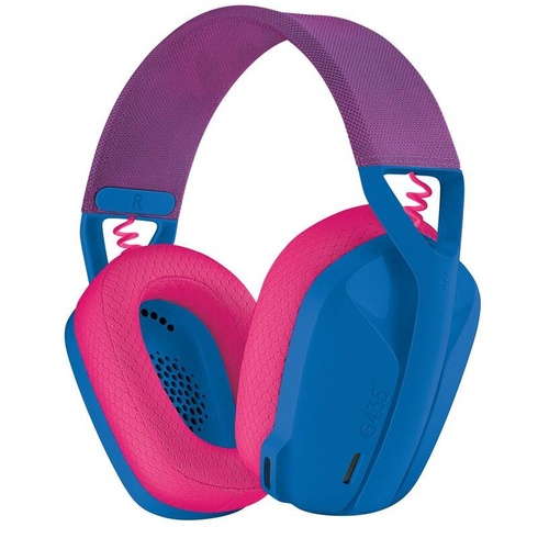 Logitech Gaming G435 Lightspeed (981-001062) modrý - Rozbalené