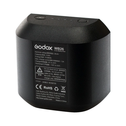 Blesk Godox WB26 lítiová batéria