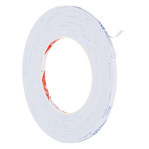 PATIKIL 5m samolepiaca tesniaca páska, 5mm (Š) x 2mm (H) tesniaca páska na okná a dvere, penová lepiaca
