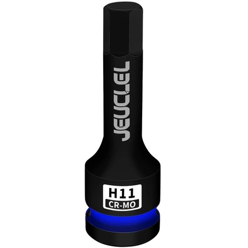 11mm šesťhranný rázový nástrčný kľúč, rázový uťahovák H11 1/2 palca, imbusový nástrčný kľúč,
