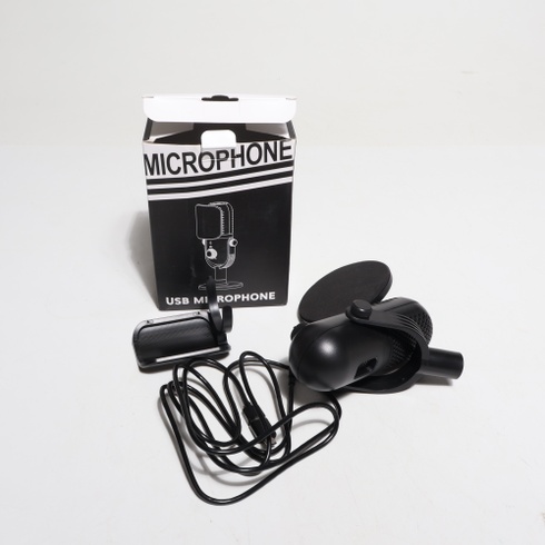 Mikrofon GUEVWES ZTD39, USB, černý