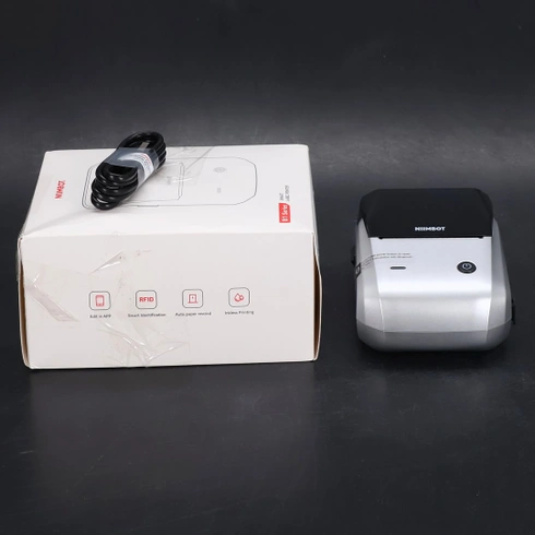 Tiskárna štítků NIIMBOT B1 s vodotěsnými samolepicími štítky, přenosná Bluetooth tiskárna štítků