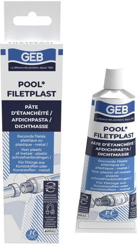 GEB 112814 Tesniaci prostriedok na pitnú vodu Filetplast, tuba 100 g