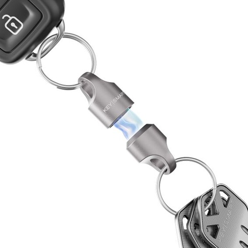 KeySmart MagConnect - Magnetický přívěsek na klíče - Rychlé a bezpečné připevnění a odpojení klíčů