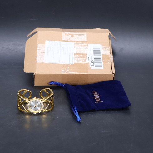 Dámske hodinky JewelryWe, zlaté