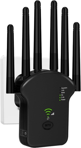 Wifi zesilovač Bfhdbdt 1200 Mbit/s LAN/WAN