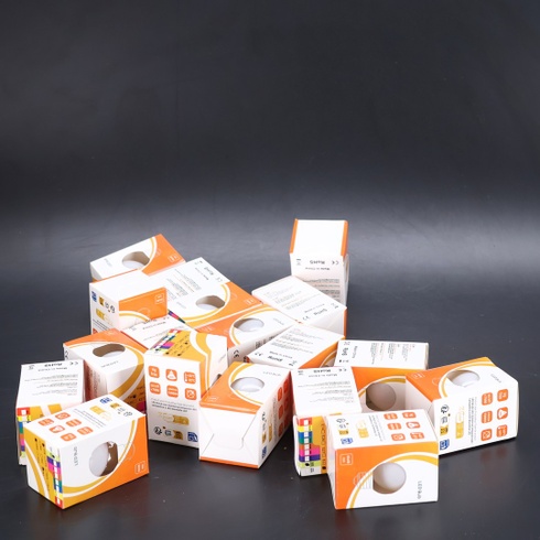 MZYOYO B22 LED bajonetová žárovka 1W, B22 LED žárovka, bajonetová žárovka teplá bílá 2700K,