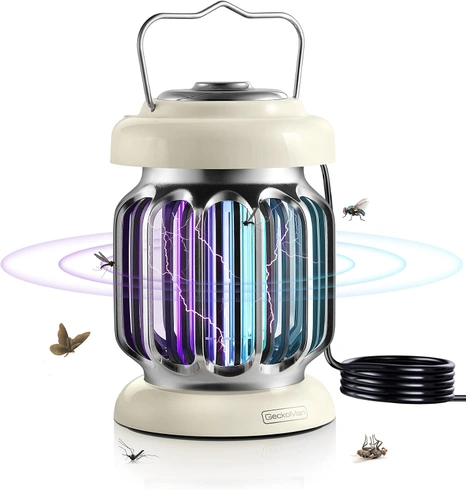 Hybridná elektrická lampa na komáre GeckoMan