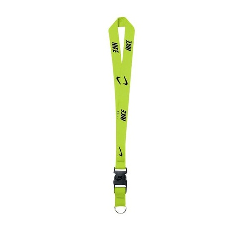 NIKE Unisex pútko na kľúče Nike Lanyard (1 balenie) jedna veľkosť volt/čierna