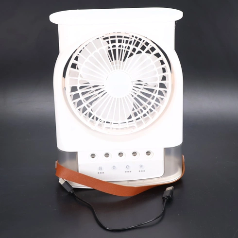 Přenosný ventilátor zelená 10 W