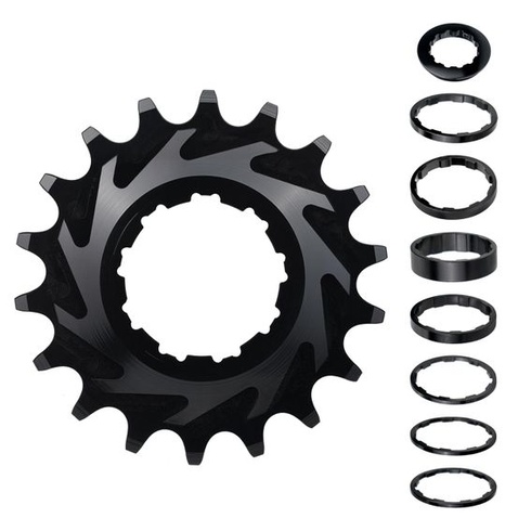 WEEROCK Sada na konverziu kazety 16T/18T pre horské bicykle, 18 zubov