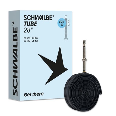 Schwalbe cestný bicykel (700C) duša, čierna, 28