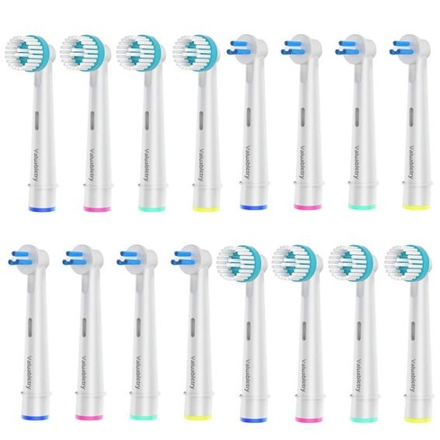 8 kefkových hlavíc Interspace a 8 Ortho Care Essentials, kompatibilných s elektrickými zubnými