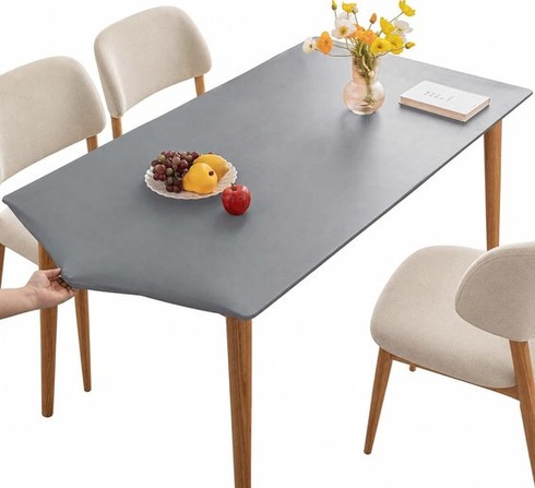 Pratelný ubrus 70x120 cm – PVC zahradní ubrus s lotosovým efektem, elastický a omyvatelný, odolný