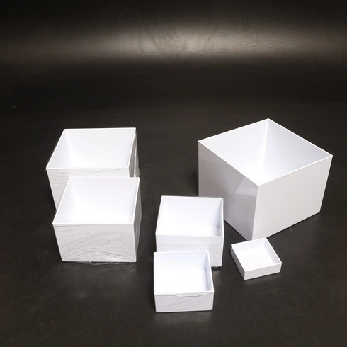 Úložné boxy plastové 20 x 20 x 15 cm