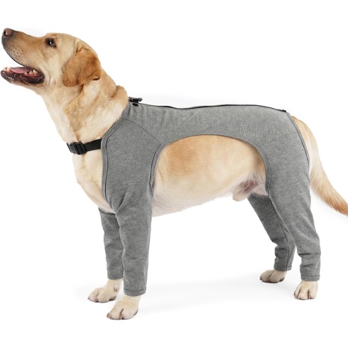 Psie body PUMYPOREITY sivé, 2XL