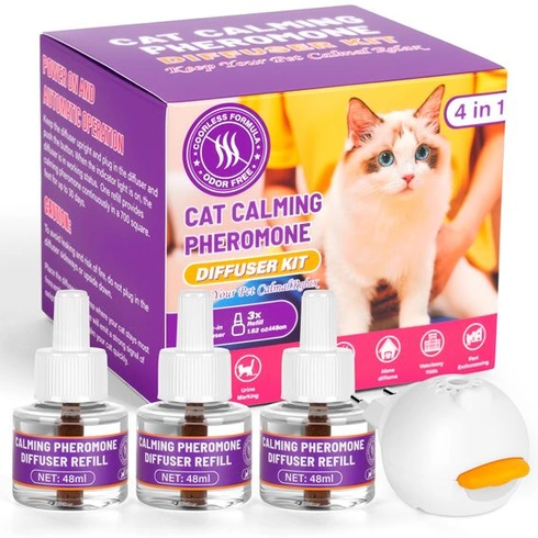 OSDUE 3x30denné výhodné balenie pre difuzér s feromónmi, 1 zástrčka + 3x48ml náplne Feromonový