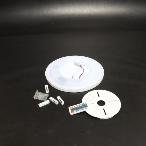 LEZOE LED stropní svítidlo s pohybovým senzorem stmívatelné, 24W 2400LM radarový senzor stropní