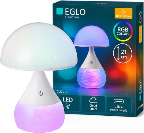 Dobíjacia lampa Eglo Clouds 75988