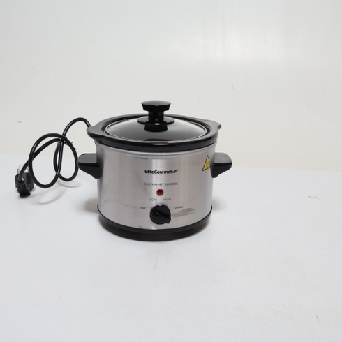 Elektrický keramický pomalý hrniec Elite Gourmet MST-250XS# s nastaviteľnou teplotou pre predjedlá,