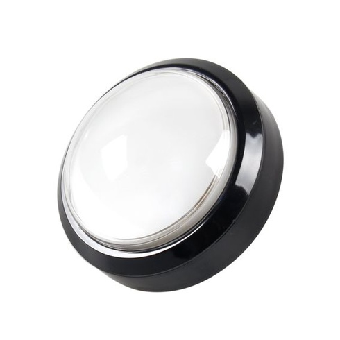 EG STARTS 4palcové 100mm veľké kopulovité 12V LED podsvietené tlačidlo s mikrospínačom pre herné