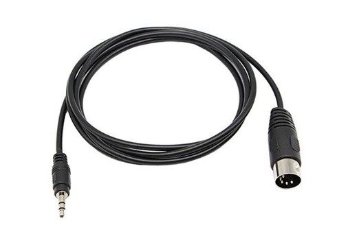 5pinový DIN MIDI kabel, CERRXIAN 3,5mm (1/8 palce) TRS stereo zástrčka na 5pinovou DIN zástrčku,