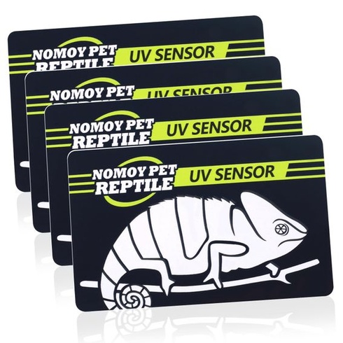 DONGKER UV testovacia karta, 2/4 kusy, rýchly test na plazy, UVB senzor, ľahko sa prenáša,